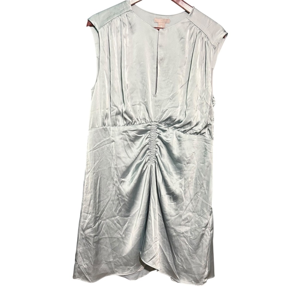 H and M Dress Womens Large Green Sleeveless Brand New